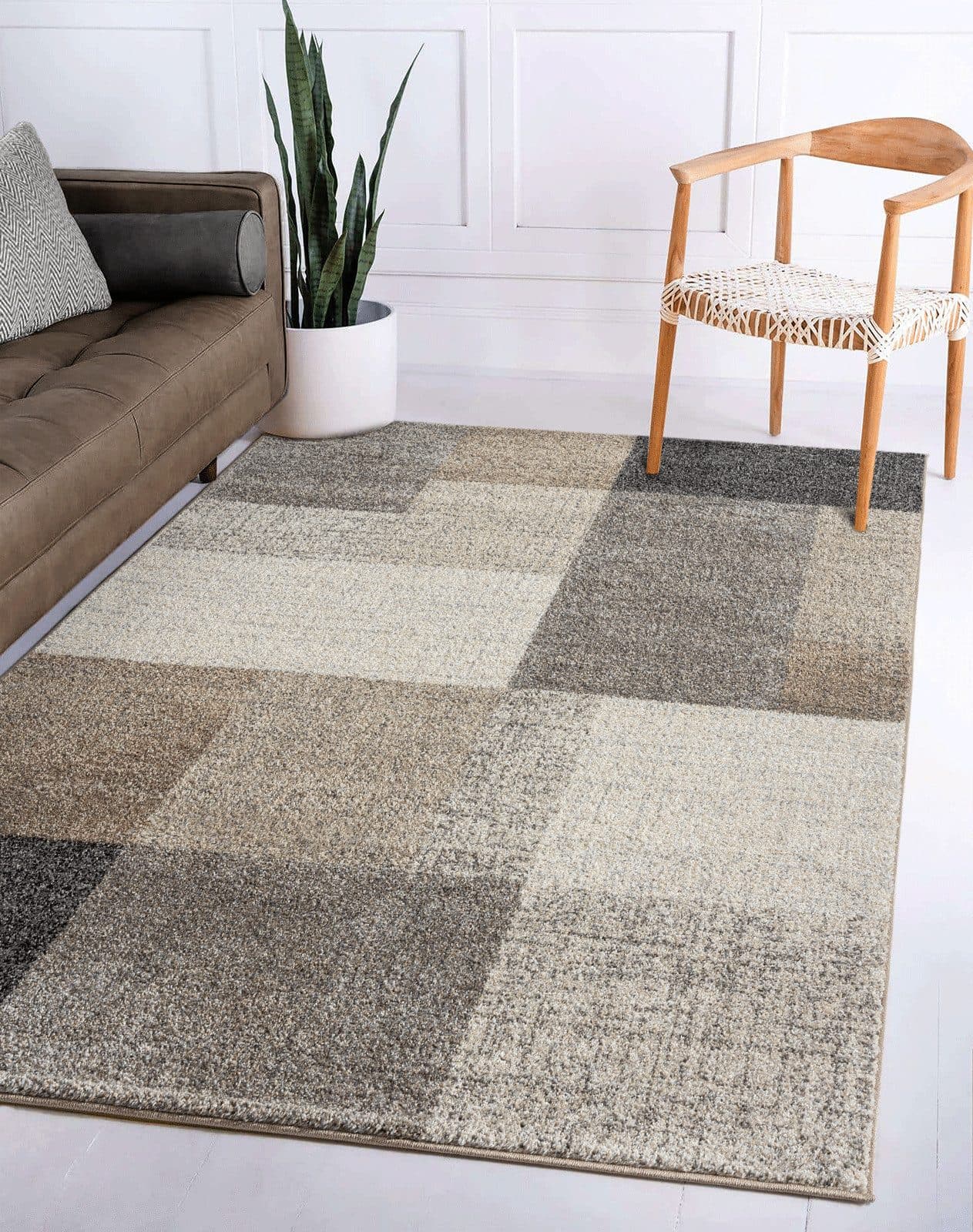 THE CARPET Teppich Pearl Beige Moderner Kurzflor Teppich - Bild 2