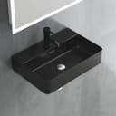 Alpenberger Aufsatzwaschbecken 60 cm Schwarz Nano Bild 2