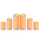 Marrakesch Orient & Mediterran Interior LED-Kerze 6er Set Stumpenkerze Outdoor Bild 2