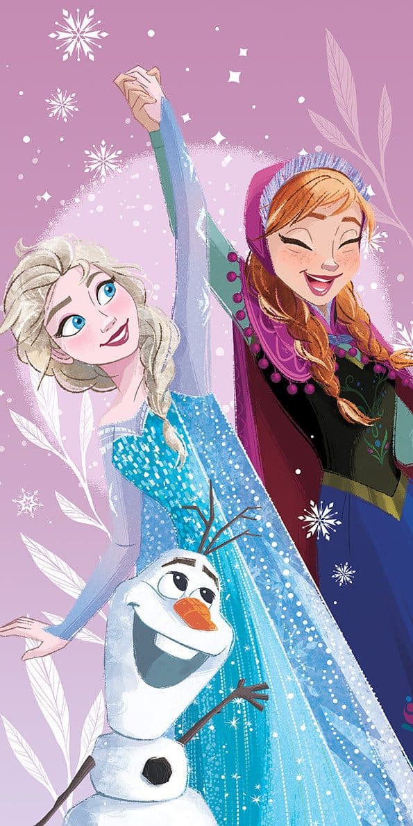 Disney Frozen Badetuch Eiskönigin 100% Baumwolle