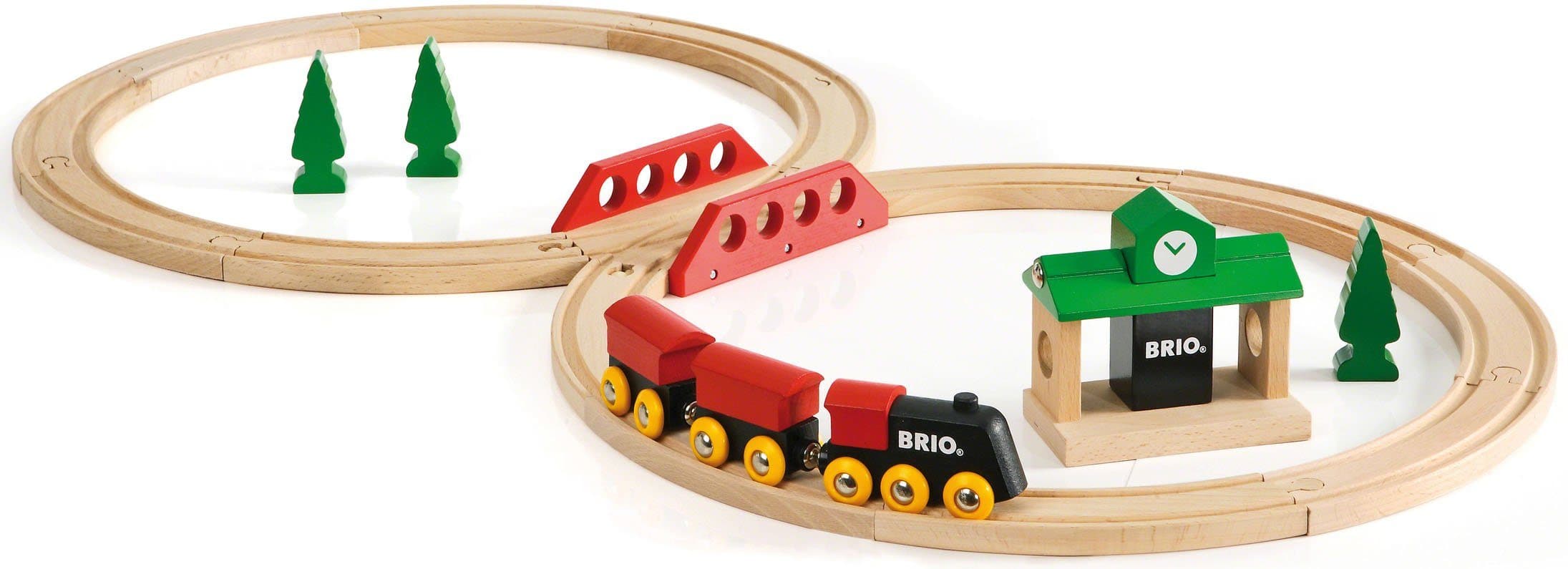 BRIO Spielbahn Acht Set - Holz-Spielzeug für Kinder ab 2 Jahren - Bild 2