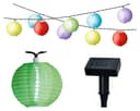 Lumineo LED Solarlichterkette Bunt 4,5m Dauerlicht Garten Bild 2