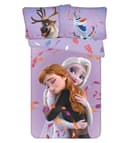 Jerry Fabrics Babybettwäsche Disney Frozen 2 Lila Anna Elsa Olaf Bild 2
