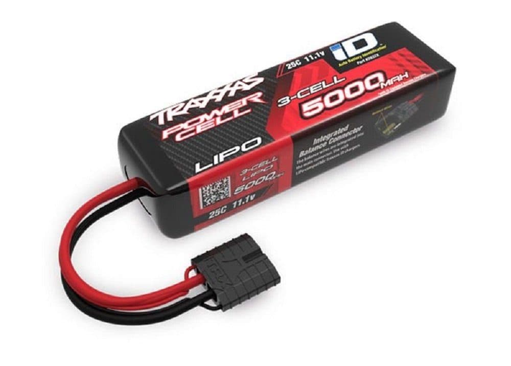 Traxxas LiPo Akku 5000mAh 11,1V 3S 25C für Höchstgeschwindigkeit