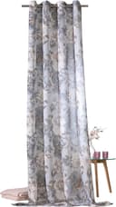 Vorhang WECKBRODT Charlotte Blau-Beige Floral Polyester Bild 2