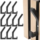 TSB Werk Kleiderhaken Schwarz für Akustikpaneele (10er Pack) Bild 2
