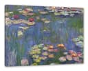Pixxprint Leinwandbild Claude Monet Seerosen V Bunt Bild 2
