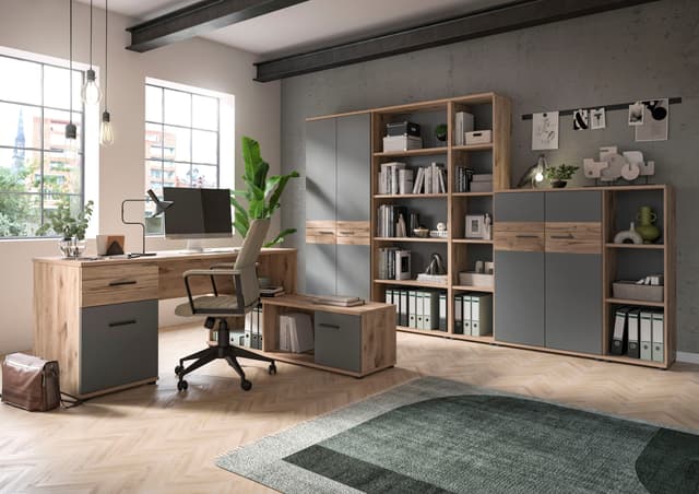 Büroregal mit 5 Fächern - Praktische Stauraumlösung