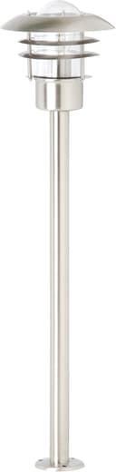 BRILLIANT Außen-Stehlampe Terrence Silber Edelstahl IP44 Bild 2