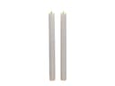 Coen Bakker Deco BV LED-Stabkerzen Set Weiß 26cm Timer 3D Flamme Bild 2