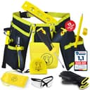 Eli Kinder-Werkzeug-Set 13-tlg. mit Gürtel, Brille & Handschuhen Bild 2