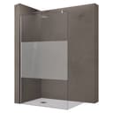 doporro Duschwand Bremen 8mm ESG Glas Edelstahl Stabilisator Bild 2