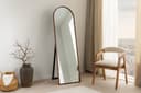 riess-ambiente Standspiegel PORTRAIT 165cm Walnuss Holzfurnier Bild 2