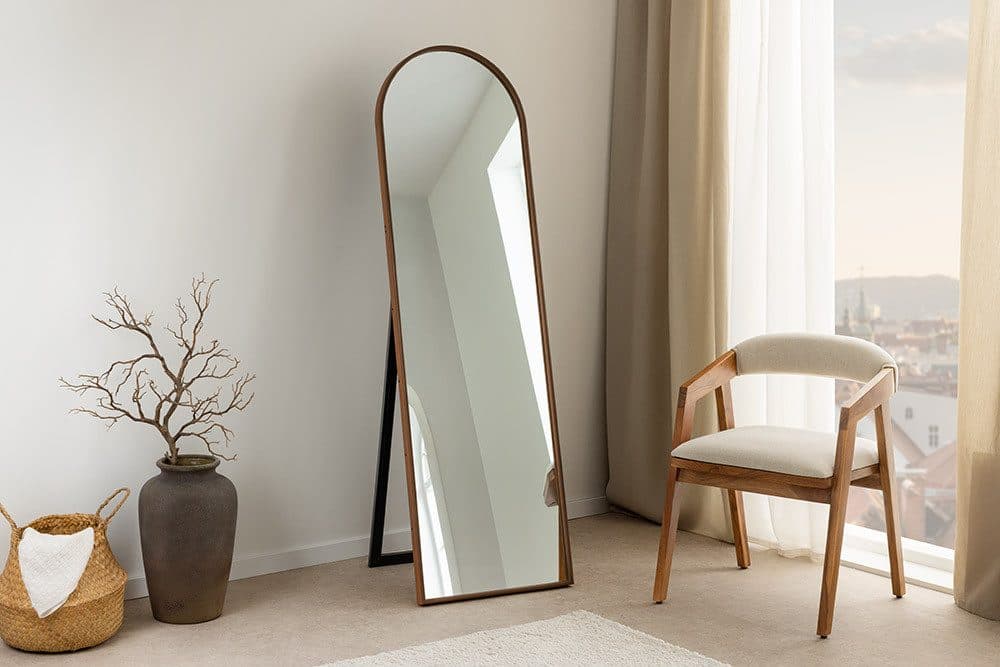 riess-ambiente Standspiegel PORTRAIT 165cm Walnuss Holzfurnier - Bild 2