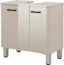 WELLTIME Waschbeckenunterschrank Florenz 2-Türig Beige Bild 2