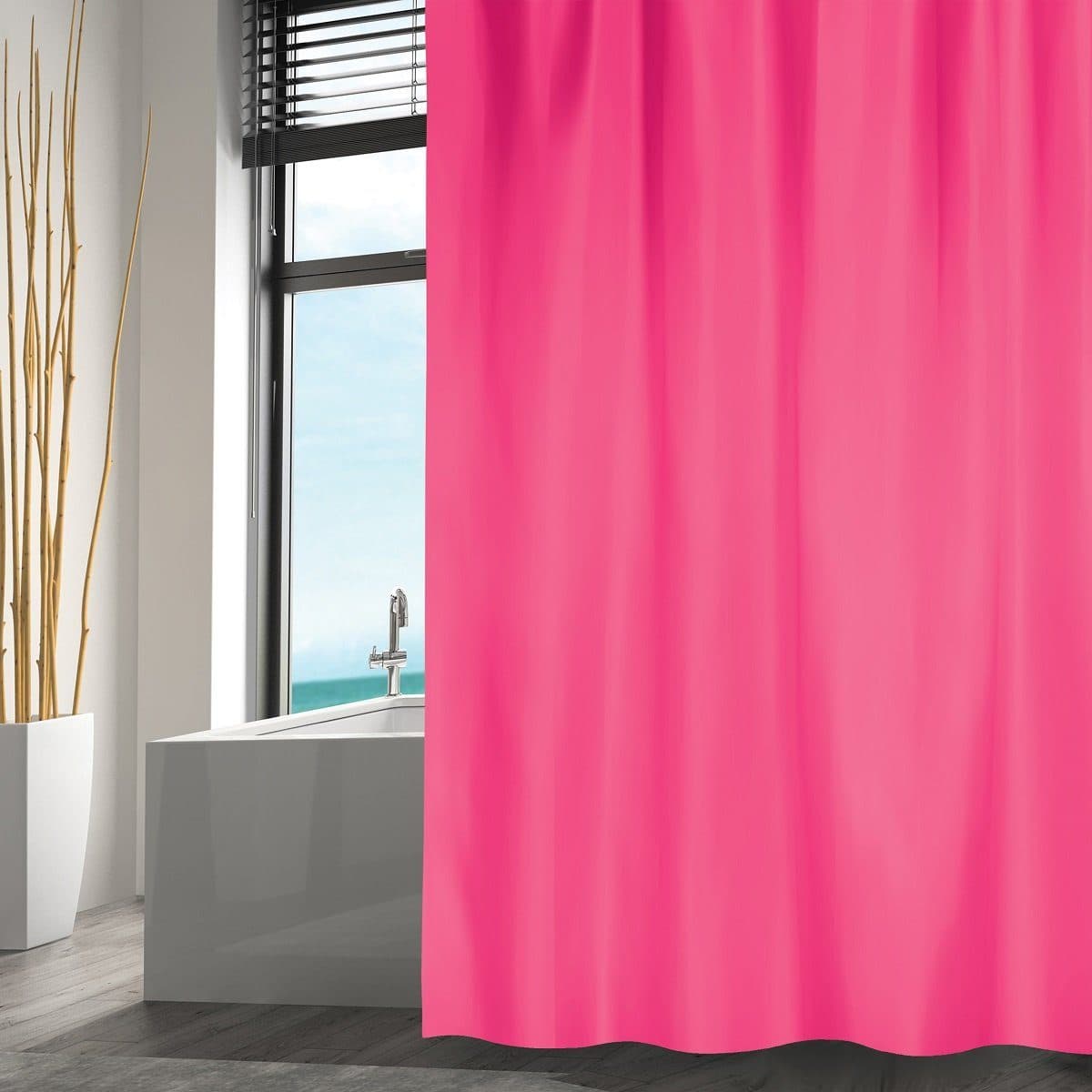 MSV Duschvorhang Cotexsa LISO Rosa Polyester