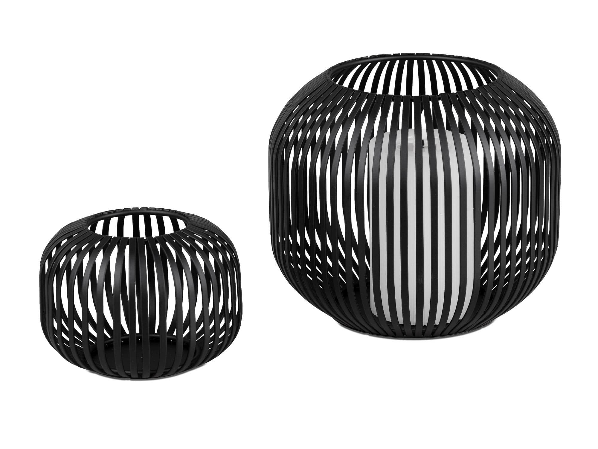 Formano Windlicht Stäbe Schwarz Metall - Bild 2