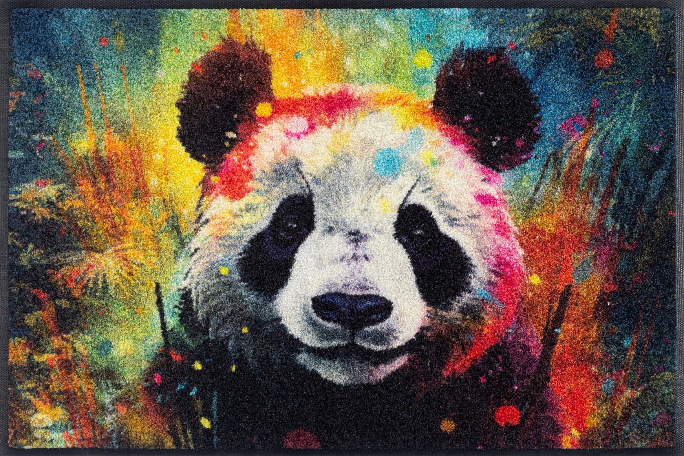 wash+dry Fußmatte Pandy McPanda Bunt Polyamid Rutschhemmend - Bild 2
