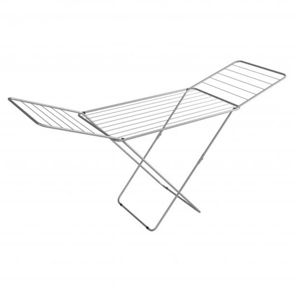 Axentia Flügelwäschetrockner 18 m Silber