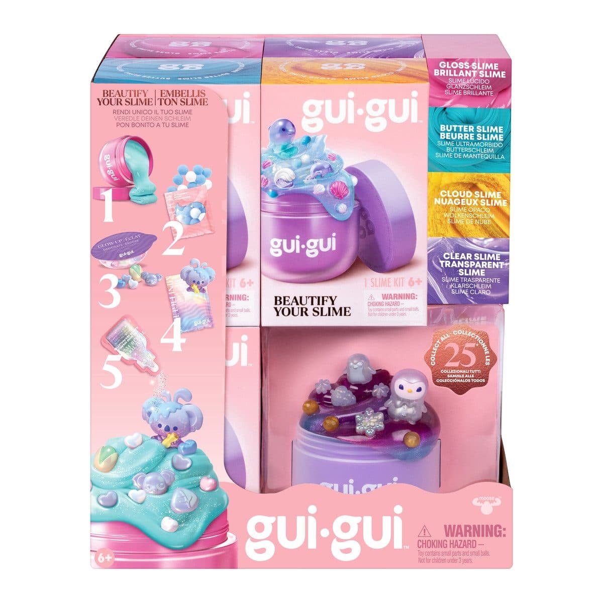 Moose Toys Gui-Gui Luxus-Schleim sortiert