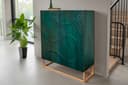 riess-ambiente Highboard SCORPION 120cm Türkis/Gold 3D-Schnitzereien Bild 2