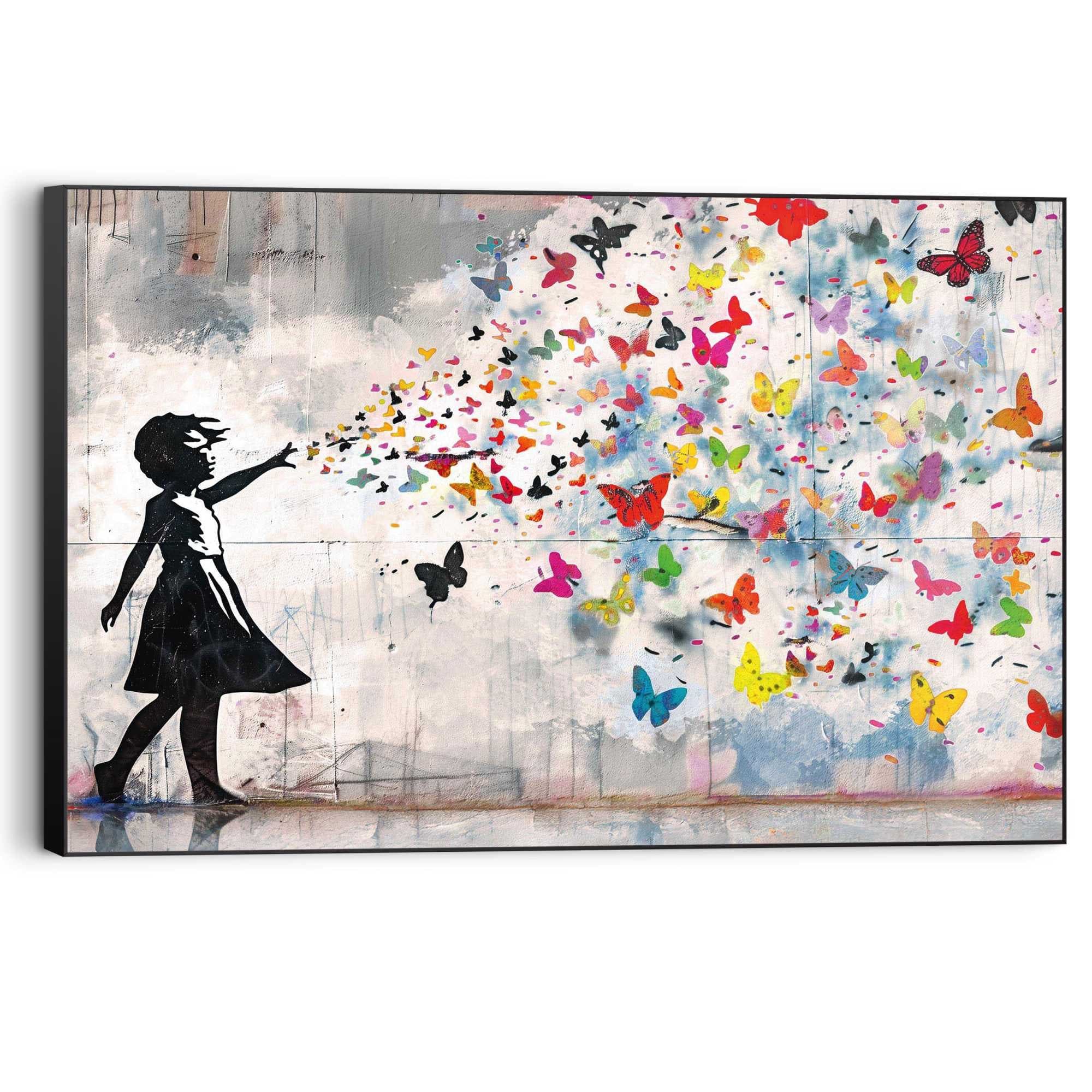 Reinders! Wandbild Butterfly Girl Mehrfarbig - Bild 2