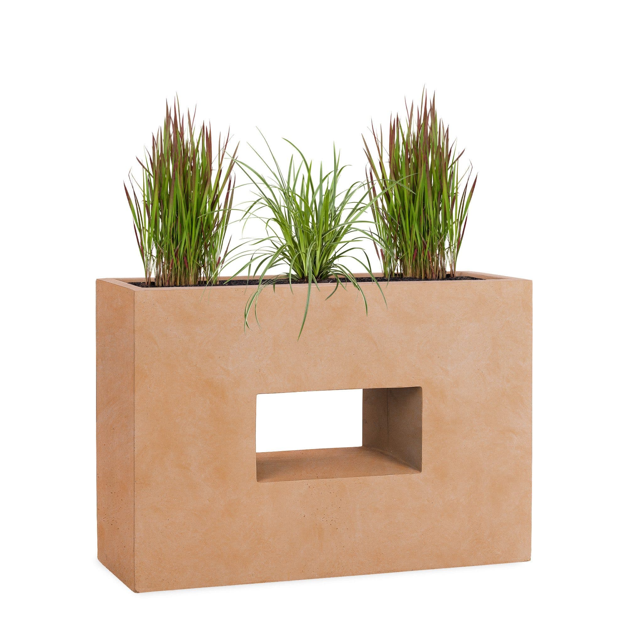 Pflanzwerk® VISTA Premium Pflanzkübel Fiberglas Terrakotta - Bild 2