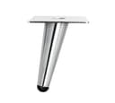 Prima-Online Tischbein 4x Schräg Möbelfüße Chrome Konisch Metall Bild 2