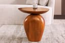 riess-ambiente Beistelltisch ORGANIC 50cm braun Mangoholz Bild 2