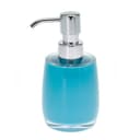 bremermann Seifenspender Bad-Serie SAVONA Blau Transparent Bild 2
