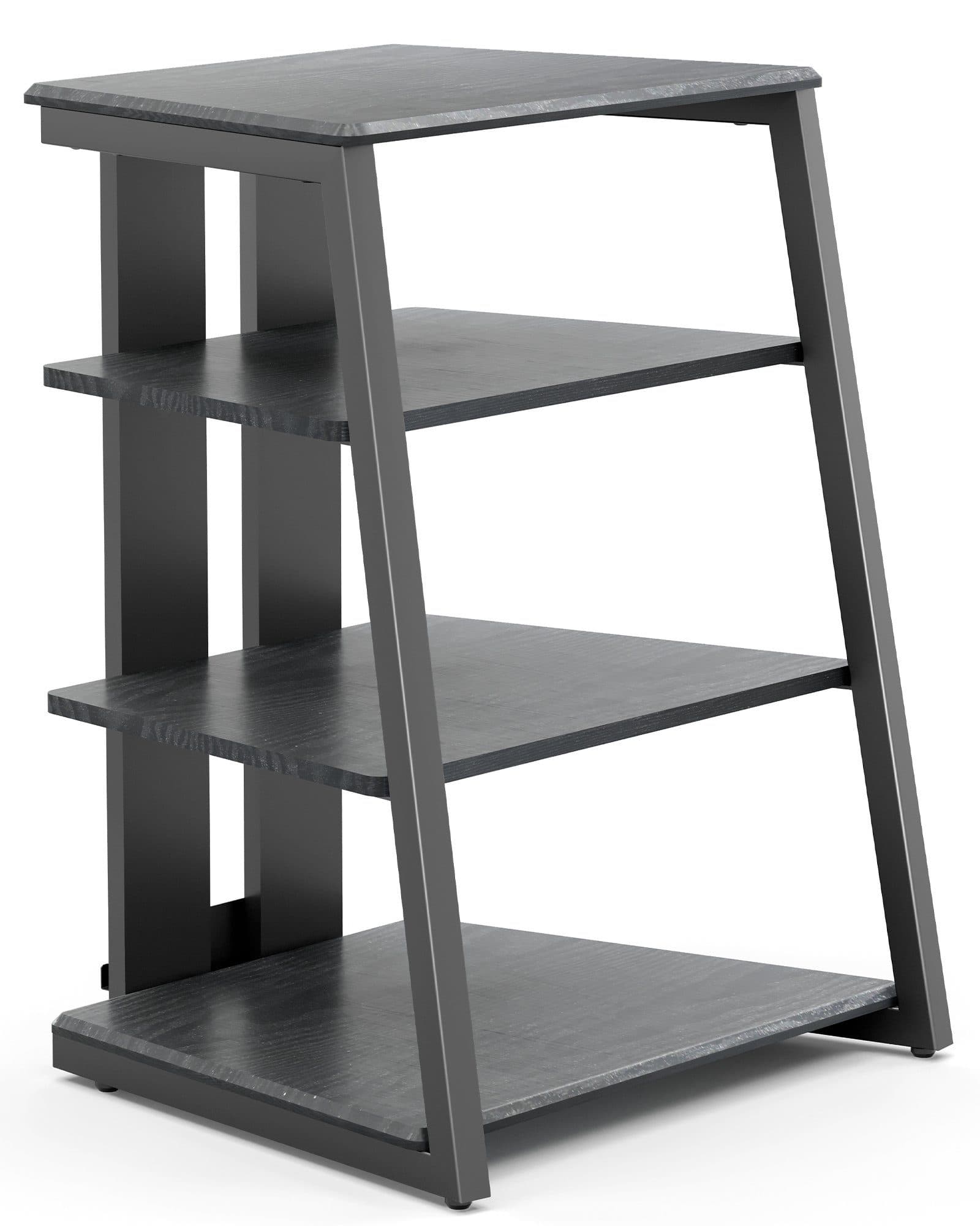 FITUEYES TV-Regal HiFi Rack aus Holz und Metall 61x52x78 cm - Bild 2