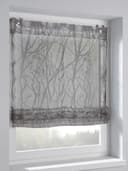 Raffrollo HEINE HOME grau 45x140cm - Transparent Bild 2