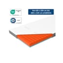 eazzzy Premium Cube Topper 90x200x9 cm Genius, Wendetopper, Allergikerfreundlich Bild 2