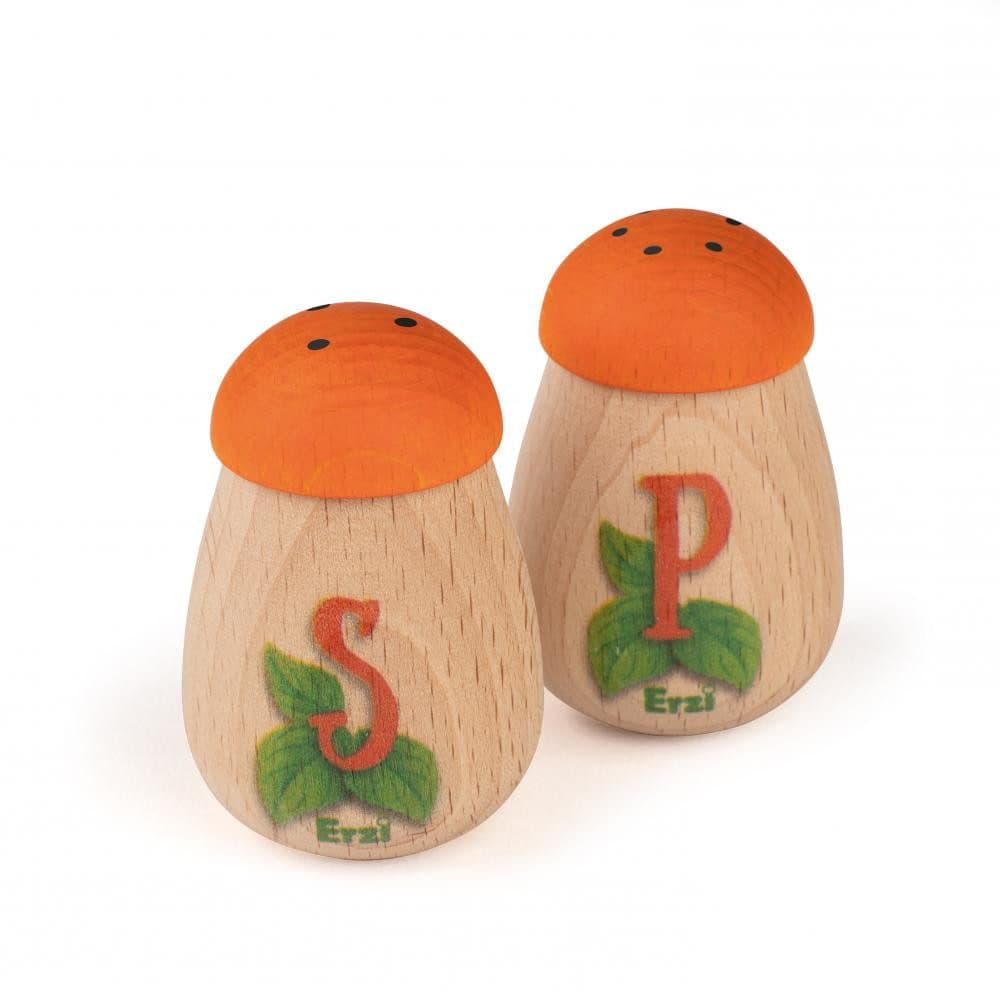 Erzi® Spiellebensmittel Salz- und Pfefferstreuer, 2-tlg. Set, Made in Germany