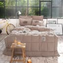 Karaca Home Bettwäsche-Set 3-teilig Baumwolle Beige Komfort Bild 2