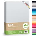 leevitex® Spannbettlaken Jersey 100% Baumwolle Weiß Bild 2
