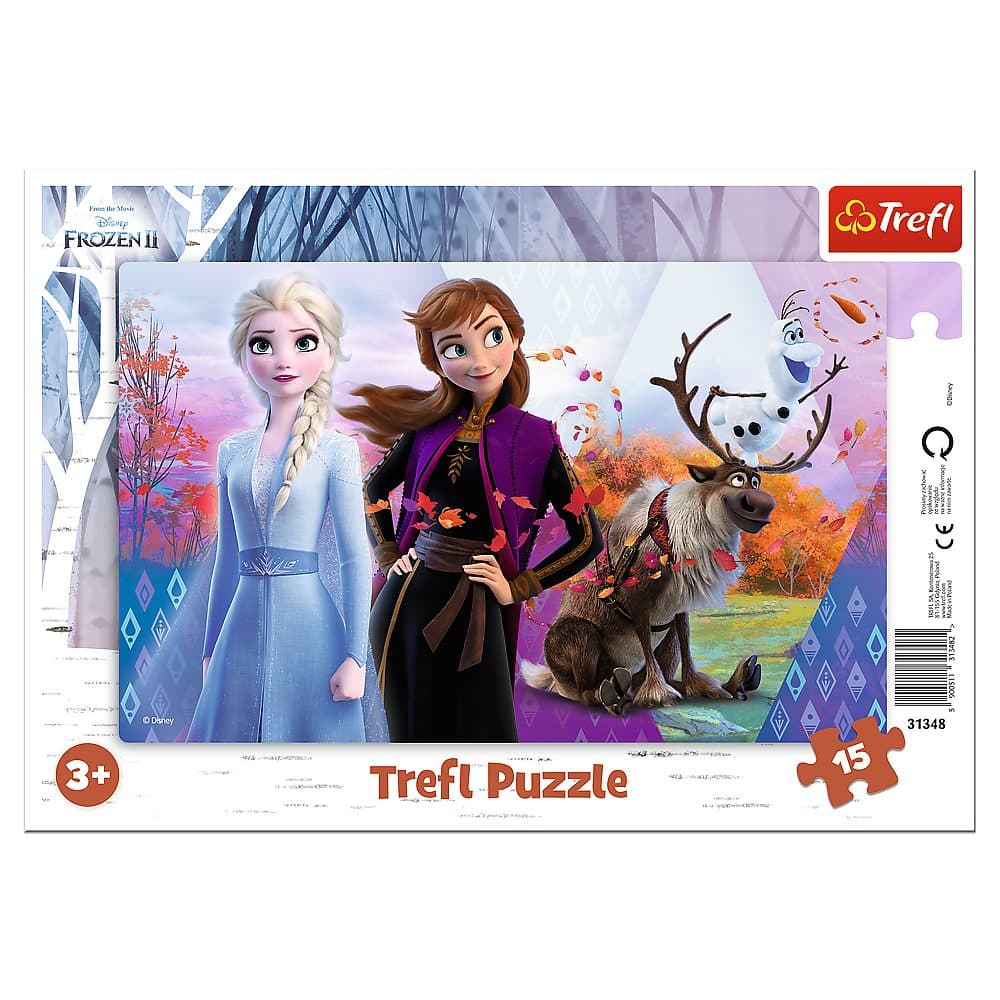 Disney Frozen Puzzle 15 Teile Zauberhafte Abenteuer Elsa Anna