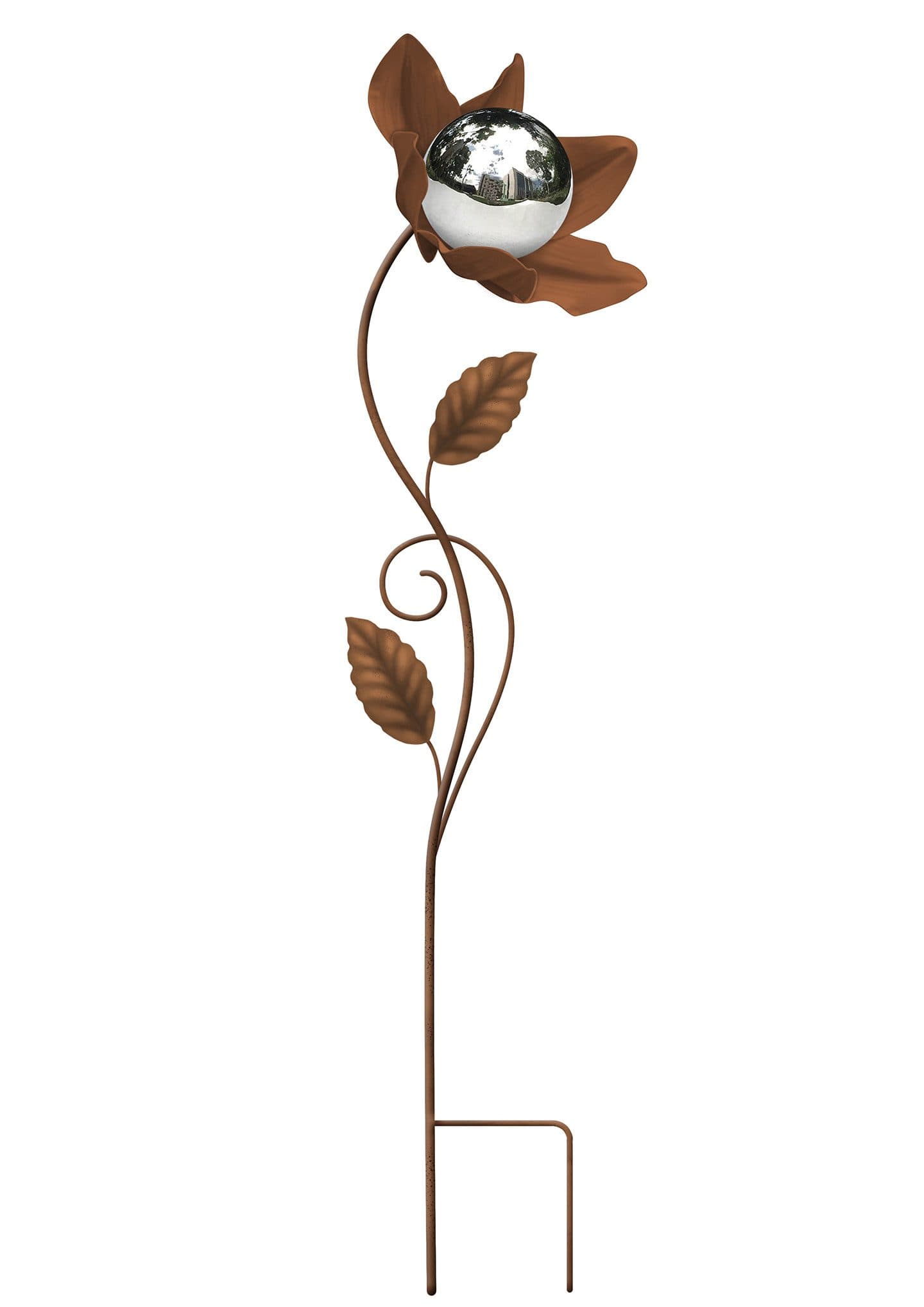 Garden Pleasure Gartenstecker JASMINA Metall Rostoptik