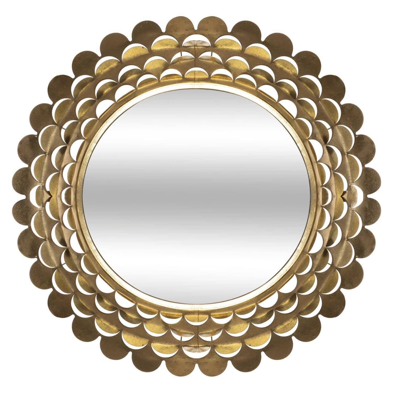 Atmosphera Créateur d'intérieur Wandspiegel Glamour-Spiegel golden, Metallrahmen - Bild 2
