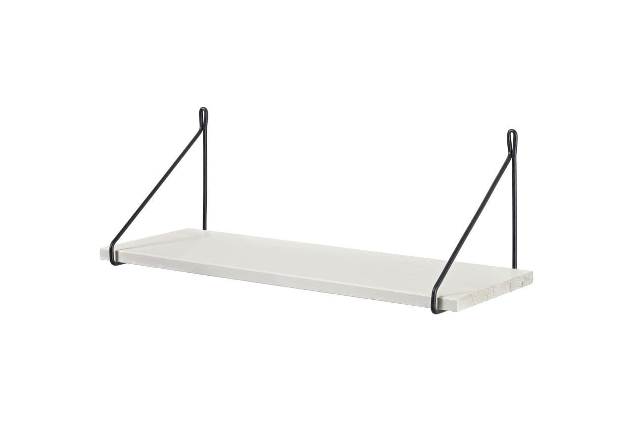 Dolle Wandregal Filo 60 x 20 cm Weiß/Schwarz