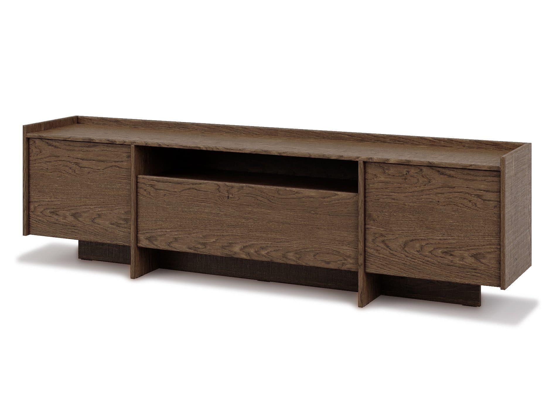 Beautysofa TV-Schrank JUNI 197 cm Japandi Sideboard mit Push-to-Open - Bild 2