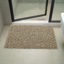 K-HOME Badematte SLING Beige - Weiche Badvorleger Badteppich Bild 2