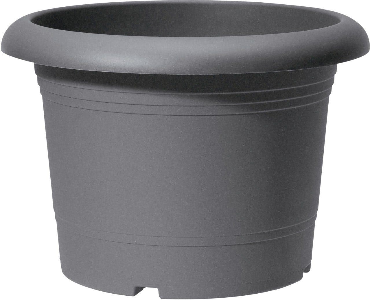 Scheurich Pflanzgefäß Oliver Metallic Grau