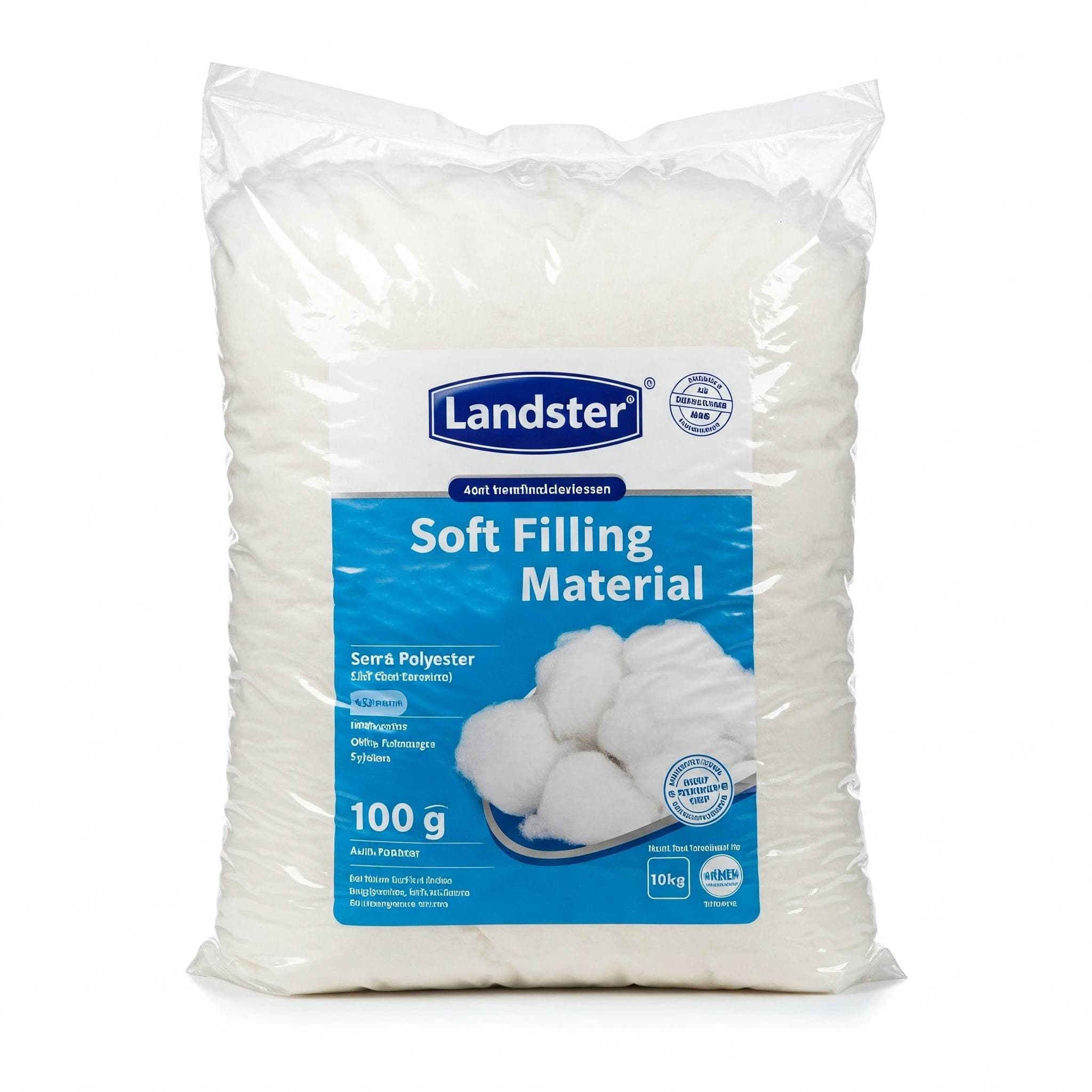 Landster Kissenfüllung Watte Weiß Hochflauschig 100% Polyester - Bild 2