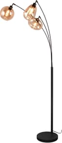 Trio Leuchten Stehlampe Lumina Schwarz Matt 3x E14 Bild 2