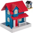 ALL PETS United Vogelhaus Naturholz mit Nistkasten Bild 2