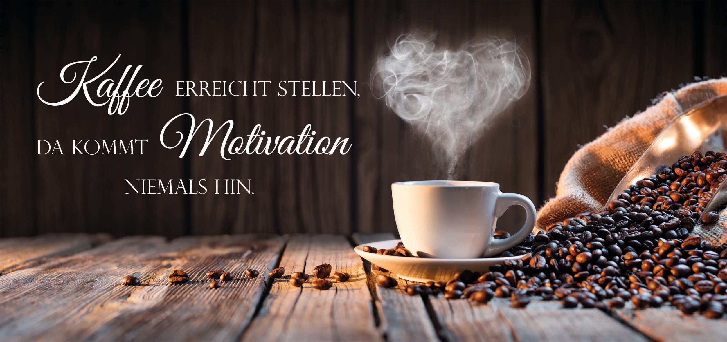 Bönninghoff Leinwandbild Kaffee Braun 70x33 cm - Bild 2