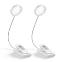 LQWELL LED Schreibtischlampe Weiß 3 Farbtemperaturen Dimmbar Bild 2