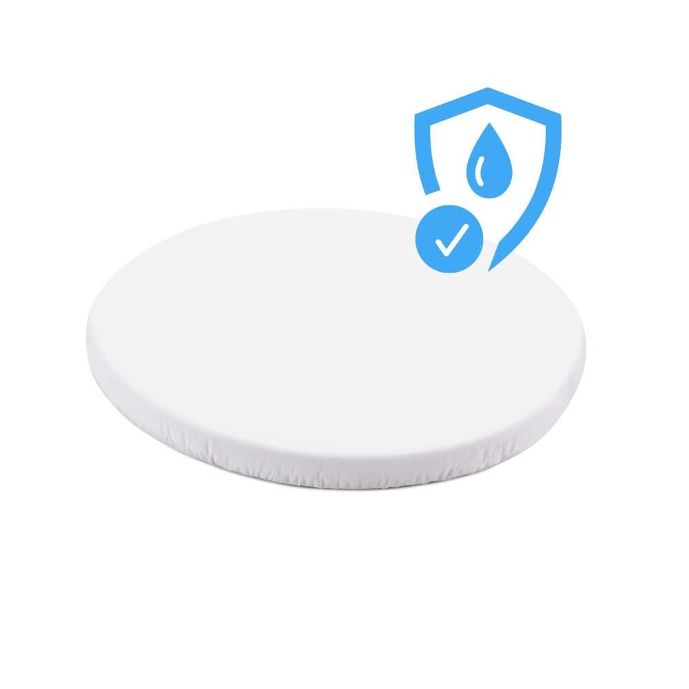 Waldin Wasserdichtes Spannbettlaken für OWAL 7-in-1 Babybett Weiß - Bild 2