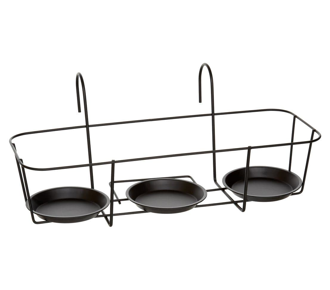 Dehner Blumenkastenhalter Daisy 50x25x21 cm Metall